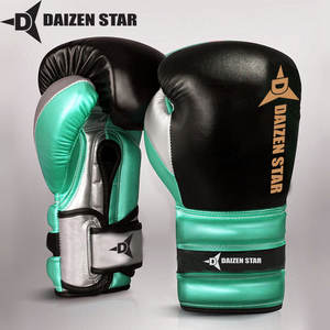 Gants de boxe d'entraînement DAIZEN STAR DSI - Matériel PU, évacuation de l'humidité, protection anti-UV, sangle de poignet réglable à boucle et crochet - Product Image 4