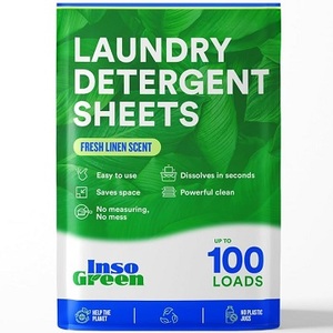 Supplier Earth Breeze <b>Laundry</b> Detergent Sheets - Fresh Scent - No Plastic Jug (60 Loads) 30 Sheets Liquidless Technology - Product Image 4