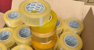 Wholesale Transparent BOPP Shipping <b>Tape</b> Acrylic Adhesive Heat-Resistant <b>Waterproof</b> Parcel Carton Sealing Ecommerce <b>Tape</b> - Product Image 3