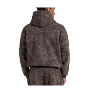 Sweat à capuche pour homme durable et élégant, 100% coton, impression numérique, tissu polaire écologique, vêtement décontracté d'hiver - Product Image 6