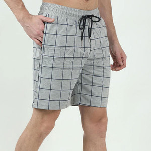 Pantalones cortos para hombre al por mayor con cordón personalizado de talla grande patrón sólido ecológico para uso informal hechos en Pakistán - Product Image 2