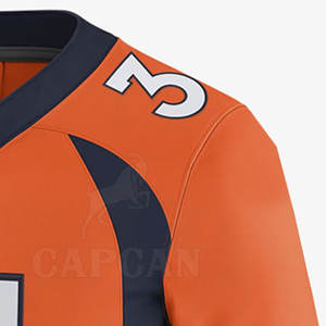 Maillots de football américain grande taille du fabricant pakistanais pour adultes vêtements de sport en polyester respirant chemises d'équipe imprimées - Product Image 5