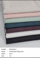 Modern Stil Pamuklu Kumaş 55 56 Genişlik Esnek Kumaş Alt Giyimler, Taytlar ve Elbiseler için 120 150/m Toptan Satış