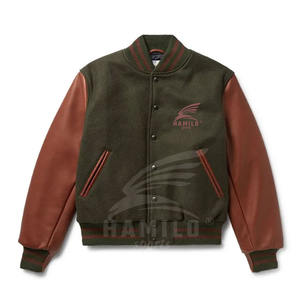 High Quality Custom Made Men's Varsity Jacket Special Baseball Letterman Design Versity Bomber for Winter Season Fleece Material - Product Image 1