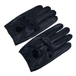 Guantes de conducción de cuero unisex de alta calidad 2025 a bajo precio al por mayor - Product Image 4