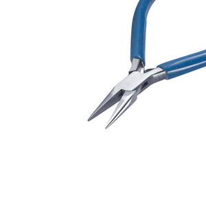 Pince à bec de chaîne à ressort à double feuille en acier inoxydable pour la fabrication de bijoux - Product Image 5