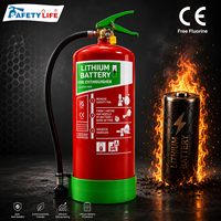 Extincteur pour batteries Li-ion de 2L, 6L, 8L, 9L pour la lutte contre les incendies dans les centres de données et les applications ESS