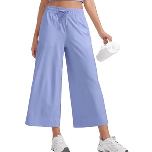 Flared <b>Trousers</b> Cotton/Fleece Women's Pants & <b>Trousers</b> High Quality Wholesale Custom All Sizes Logo Available - Product Image 3