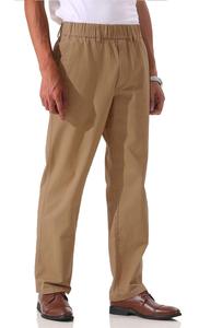 Pantalon droit pour homme en flanelle, taille haute, coupe droite, léger, extensible et flexible, idéal pour le travail au printemps - Product Image 2