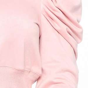 Ensemble de survêtement imprimé en coton pour femmes à capuche à manches longues haut pantalon de jogging respirant XL tenue solide pour Fitness vêtements de détente - Product Image 3