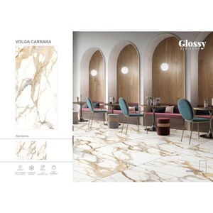 Foshan pulpis สีเบจ600x1200มม. กระเบื้องเคลือบมันหินอ่อน - Product Image 6