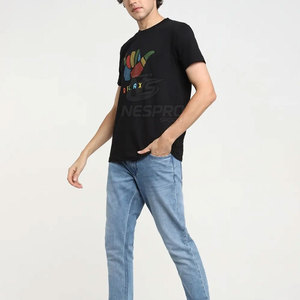 Camisetas estampadas de algodón 100% de punto para hombre adulto por encargo-Alta calidad de secado rápido y transpirable al mejor precio - Product Image 4