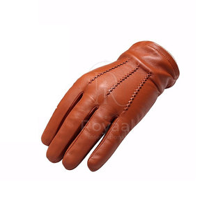 Gants en cuir de mode personnalisés de haute qualité, imperméables, vente en ligne, gants en cuir légers et élégants - Product Image 6