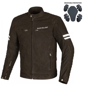 Veste de moto en cuir originale pour hommes Équipement de motard de qualité supérieure pour le confort et la protection de la route - Product Image 1