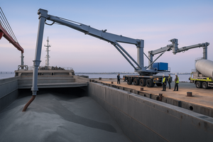 Système de déchargement de ciment à technologie de pointe, écoénergétique, pour la manutention de matériaux en vrac et l'utilisation portuaire - Product Image 3
