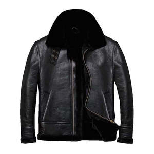 Veste en cuir de vache unisexe personnalisée de haute qualité, coupe-vent, respirante, design de mode extérieur, hiver, logo frontal direct Pakistan - Product Image 1