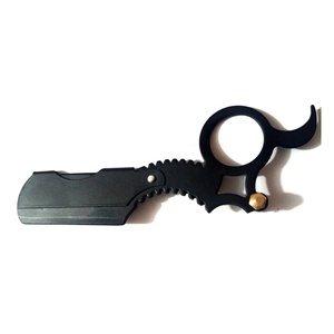 Directo de fábrica Pissco para maquinillas de afeitar negras mate, maquinillas de afeitar de una sola hoja para hombre, cuchillas de afeitar plegables fabricadas en Pakistán - Product Image 5