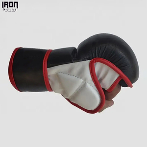 La mejor cantidad de guantes de combate MMA de tamaño adulto, Material de cuero con logotipo personalizado con función de perforación, guantes de entrenamiento a precio de fábrica - Product Image 2