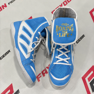 Wholesale Price No <b>Boxing</b> No Life Custom Made Brown <b>Boxing</b> Shoes OEM Personalized Sparring Kickboxing Wrestling Training Shoes - Product Image 4