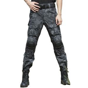 Pantalon cargo pour hommes de haute qualité pantalon long décontracté tactique en coton - Product Image 3
