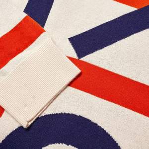 เสื้อสเวตเตอร์คออะคริลิคสำหรับผู้ชาย แขนยาว ลายถัก ดีไซน์ลำลอง พร้อมโลโก้ตัวอักษรด้านหน้าและด้านหลัง  รับออกแบบโลโก้ตามสั่ง - Product Image 5