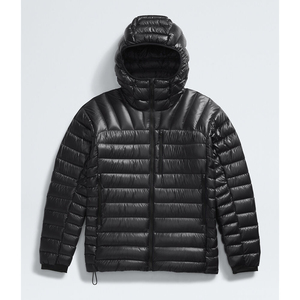 Doudoune noire de haute qualité 2026 avec capuche, style streetwear hiver, manteau matelassé avec logo frontal, nouveau style extérieur pour homme - Product Image 1