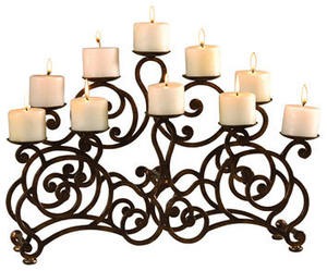 Bougeoir en cristal, décoration de la maison, autre support de bougie brillant, pour l'intérieur et l'extérieur - Product Image 5