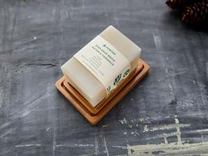 Porte-savon en bois durable de luxe pour salle de bain et évier de cuisine - Support à savon écologique avec drainage d'eau - Product Image 6