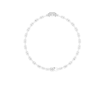 Moissanite Bracelet Diamant pour Femmes 950 Platine Chaîne Baguette Diamants Luxe Fine Jewelry Cadeaux Fêtes OEM ODM Personnalisé - Product Image 2