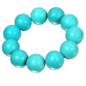 Naturel Turquoise Agate Perles Bracelet En Gros À La Main Spirituel Guérison Agate Pierre Bracelet En Vrac Fournisseur Cadeau Artisanat Magasins - Product Image 1