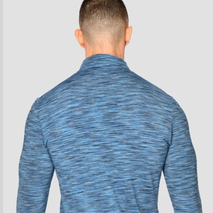 Pull zippé à manches longues pour hommes 1/4 Performance Running Top Athletic Quarter Zip top - Product Image 4