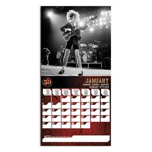 Calendario Promocional AC/DC 2025 para Uso Laboral y Doméstico - Product Image 1