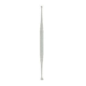Curette à os de haute qualité avec manche rond, longueur de 19 cm (7 pouces), instrument chirurgical orthopédique de précision pour le raclage des os - Product Image 3