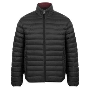 Veste matelassée imperméable pour hommes, nouveau design, isolée avec de la fourrure de mouton, fermeture à glissière personnalisée, vêtements d'extérieur chauds pour l'hiver - Product Image 1