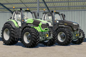 Tracteur agricole Volvo M7060HDC12 d'occasion de qualité supérieure, 85 CV, 4x4, avec chargeur frontal et pompe, garantie 3 ans, équipement agricole haut de gamme - Product Image 3