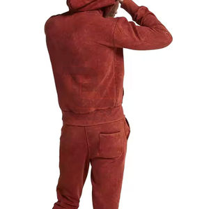 Conjunto Deportivo Unisex de Algodón Grueso y Transpirable, Pantalones Deportivos y Sudadera con Capucha de Talla Personalizada, Lavado Ácido, Hecho en Pakistán, Zavi Sports - Product Image 5