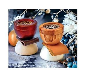 Stainless Steel Mabkhars With Storage Box In Gold Color Customized Size And Shape Incense Bakhoor <b>Burner</b> - Product Image 2