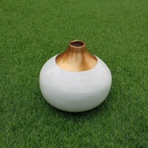 Vase en bambou filé poli de haute qualité en gros et écologique pour la décoration de la maison et de la cuisine fabriqué au Vietnam - Product Image 2