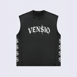 Nueva moda sólida sin mangas deportes camiseta sin mangas personalizada hombres ropa informal alta correr entrenamiento Fitness gimnasio moda chalecos - Product Image 1