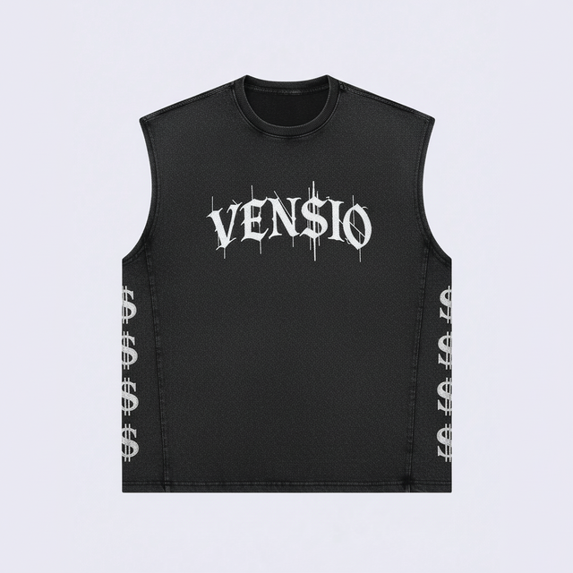 New Fashion Sleeveless Sports Tank Top Custom Men's High Streetwear Running Training Fitness Gym Eco-Friendly 100% Cotton