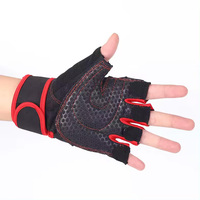 Guantes de Gimnasio Unisex Personalizados de Alta Calidad al por Mayor, con Cordones, Impermeables, de Poliéster, con Logotipo y Color Personalizados, para Levantamiento de Pesas y Ciclismo