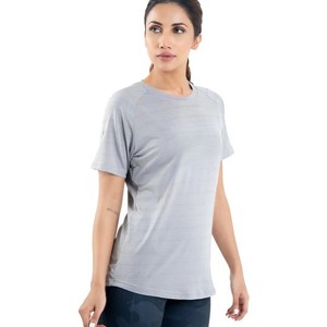 Último diseño bajo MOQ mujeres camisetas verano desgaste mujeres camisetas logotipo personalizado blusa manga corta Camiseta mujer comodidad - Product Image 3