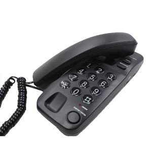 Téléphone mural mince téléphone fixe filaire compact adapté à la cuisine à domicile, au bureau et aux petits espaces - Product Image 2