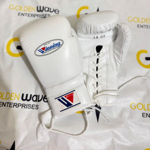 Gants de boxe professionnels de nouvelle conception du fabricant, équipement de combat et d'entraînement, gants de boxe en cuir Winning, gants de qualité supérieure - Product Image 2