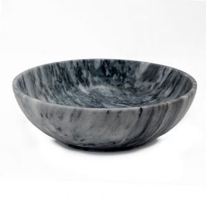 Bol en onyx vert tourbillonnant, bol en marbre onyx brun safran, bol en marbre pierre - Product Image 4
