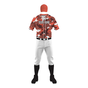 Ensemble pantalon en jersey de baseball personnalisé sublimation 100% polyester vêtements de sport respirants uniformes de baseball pour hommes et femmes jeunes - Product Image 5