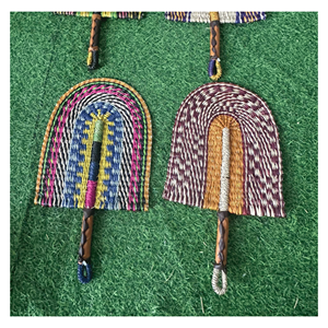 Abanico de Paja de Mar Hecho a Mano para Fiestas al Aire Libre, Decoración de Verano y Refrescante, Vietnam - Product Image 2