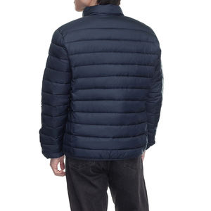 Vestes d'hiver matelassées pour hommes avec logo personnalisé, fermeture éclair intégrale, taille plus, veste à bulles, 100% coton, streetwear, vestes matelassées en polyester pour hommes - Product Image 3