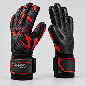 Gants de gardien de but de football avec protection des doigts, gants de football professionnels, vente en gros, gants personnalisés - Product Image 4