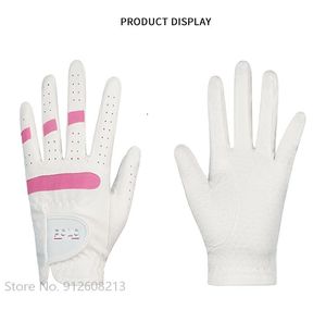 Logotipo personalizado de alta calidad lavable suave transpirable varios colores Cabretta cuero Golf piel de oveja - Product Image 6